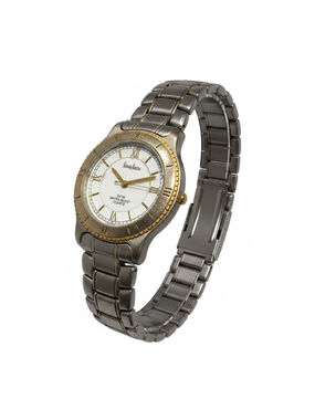 Women's Neiman Marcus Silver & Gold Tone Watch One Size